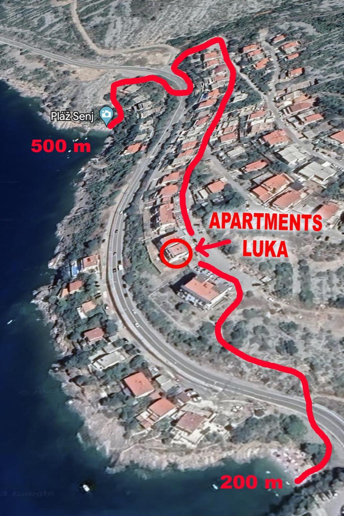 Studio Apartman LUKA Senj  Esterno foto